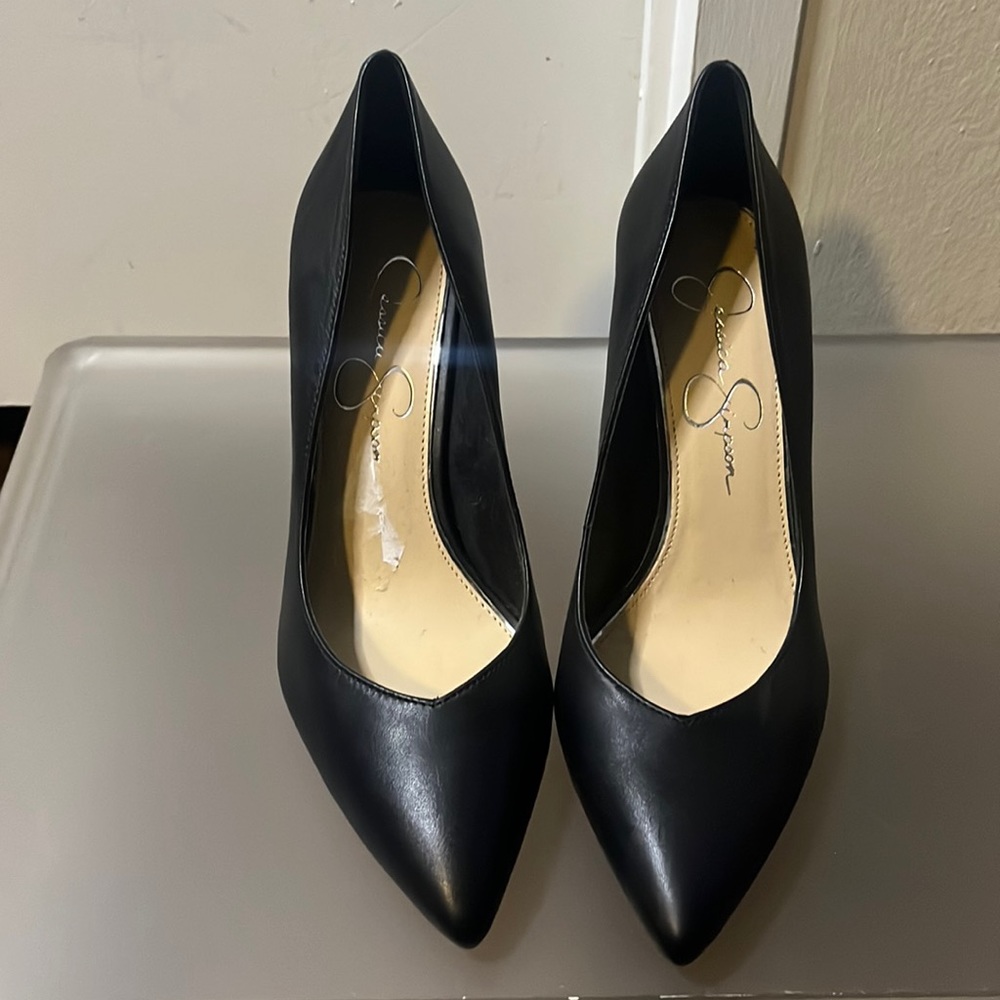 Jessica Simpson Black Heels